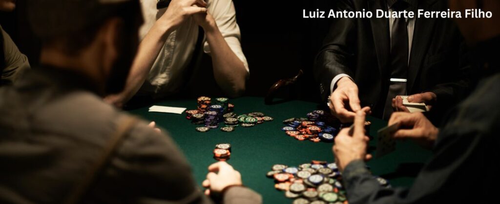 Posição sentada no pôquer estratégias com Luiz Antonio Duarte Ferreira Filho