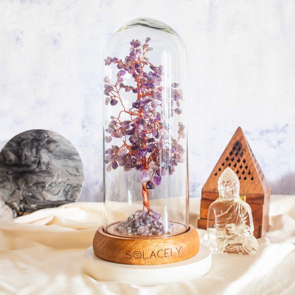 crystal tree for home decor